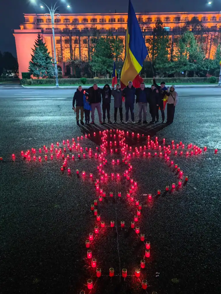 Au dărâmat troița de la Tâncăbești